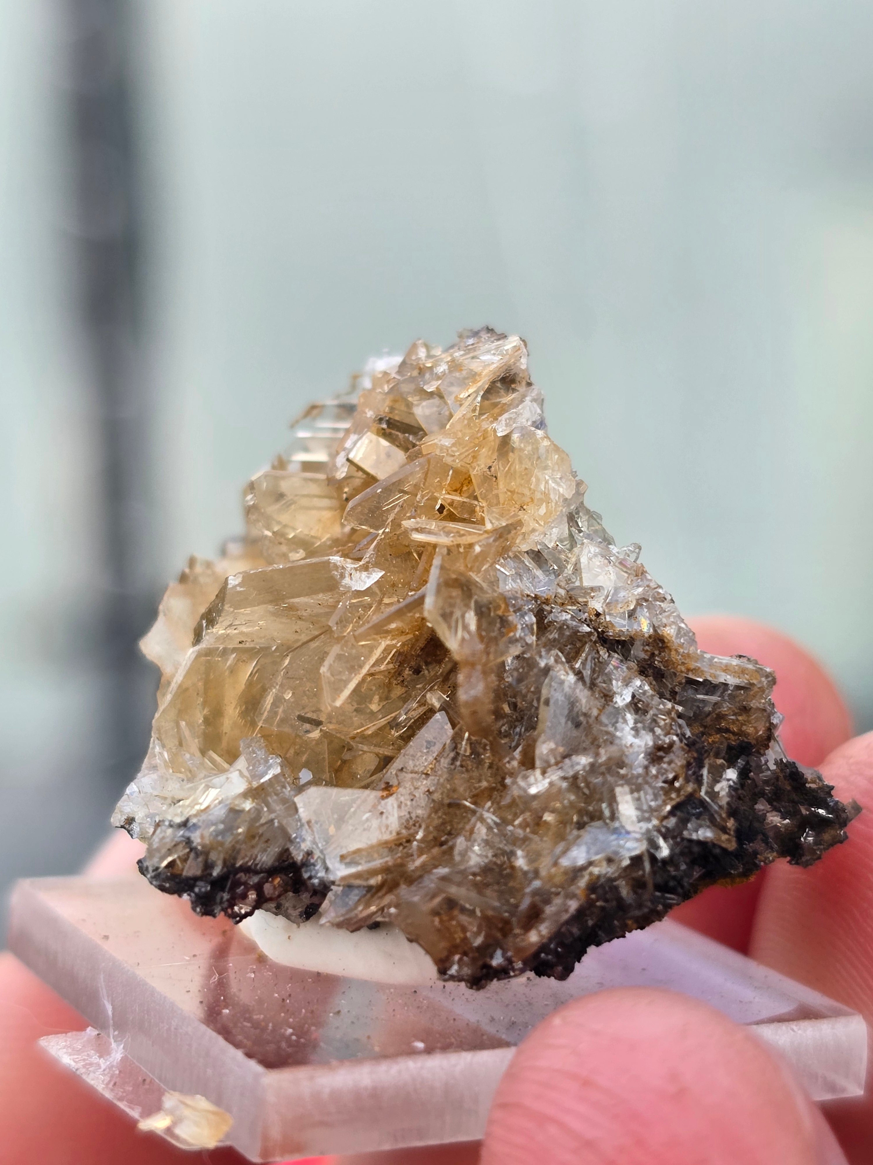 Golden barite