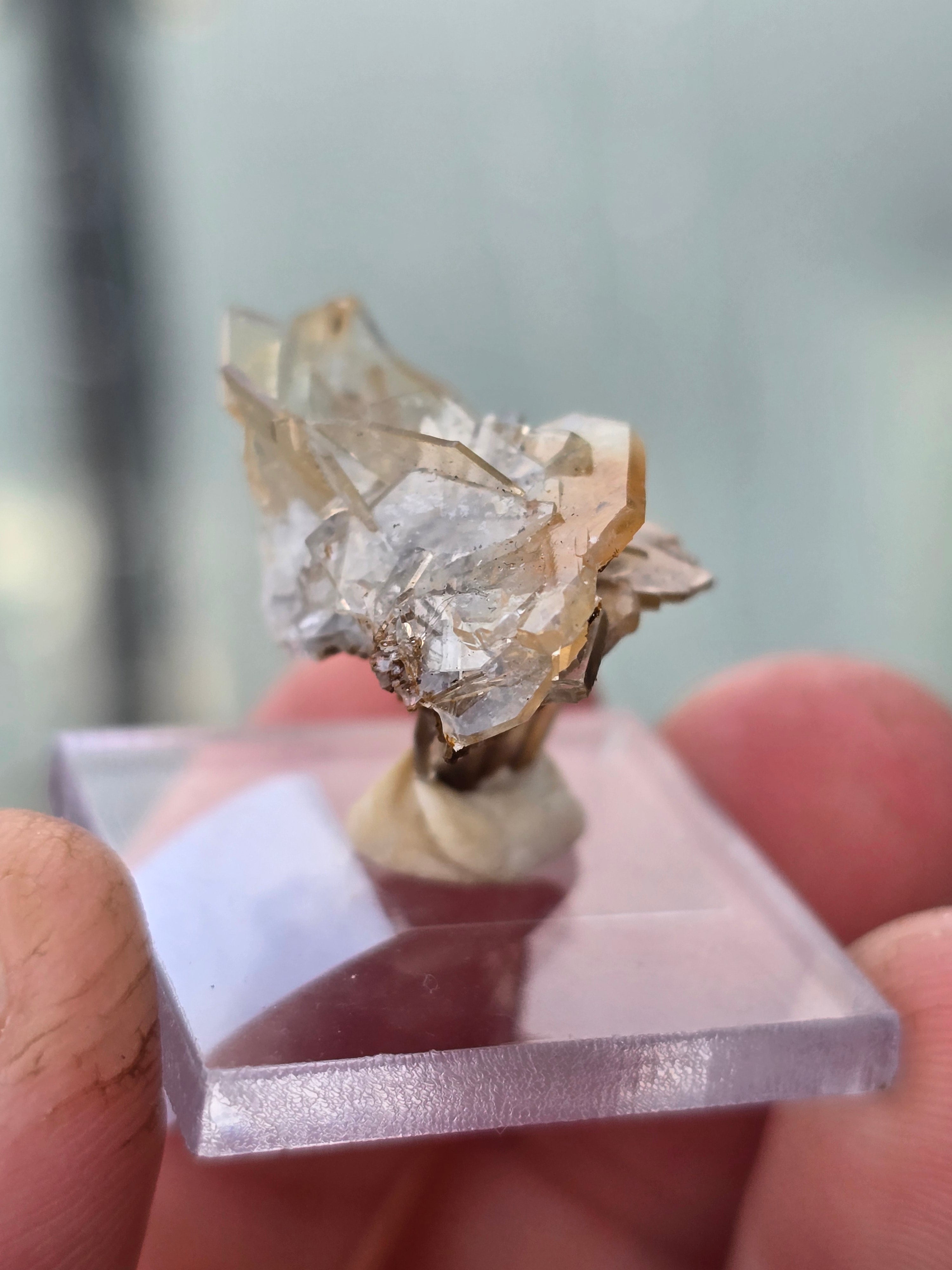 Golden barite
