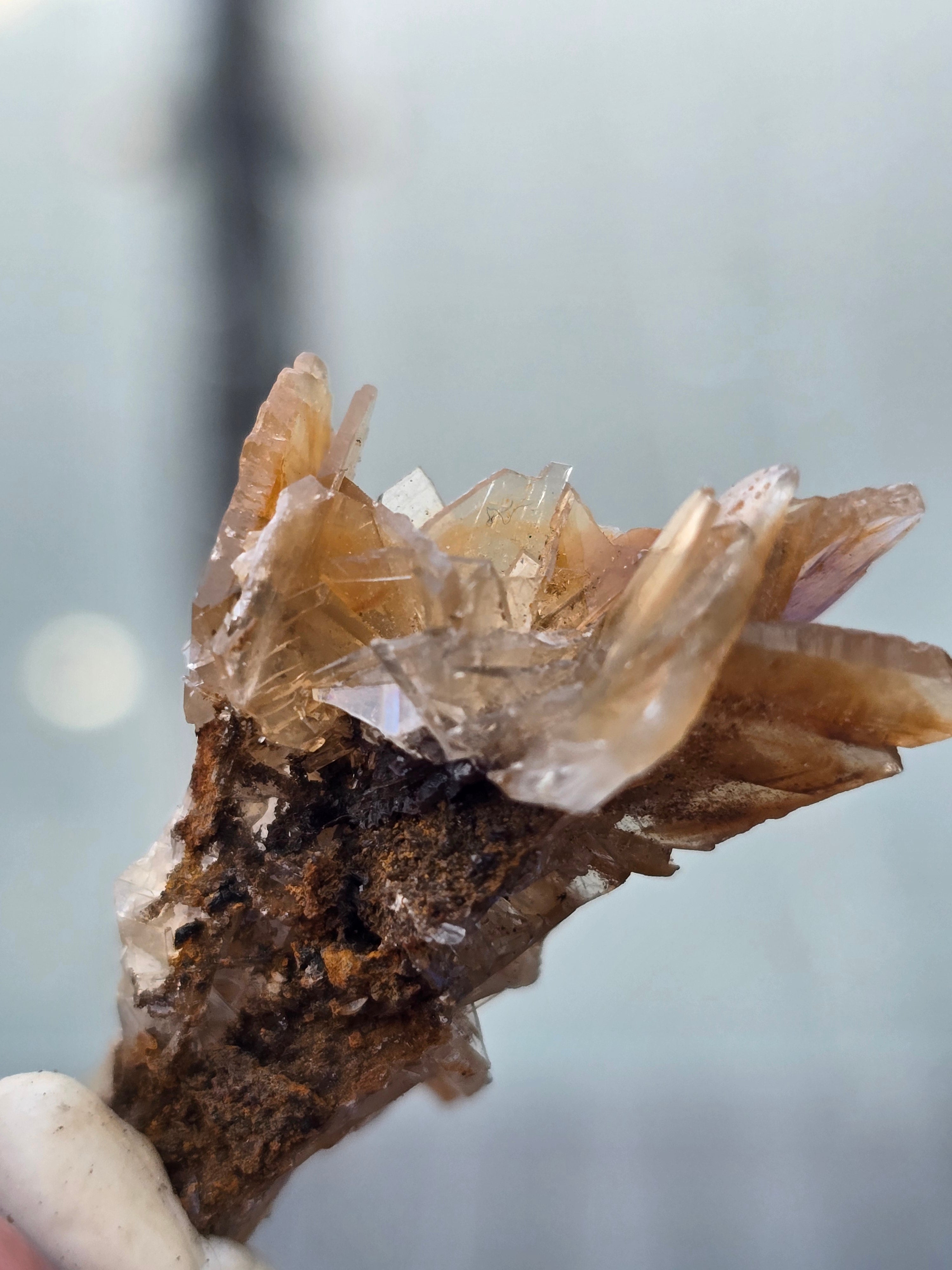Golden barite