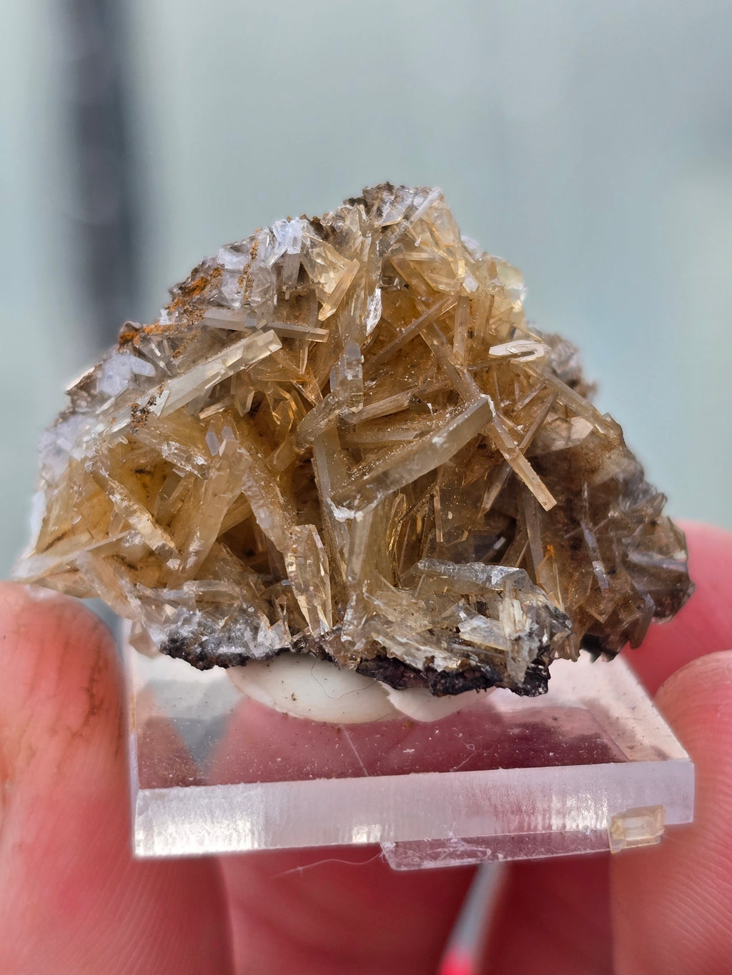 Golden barite