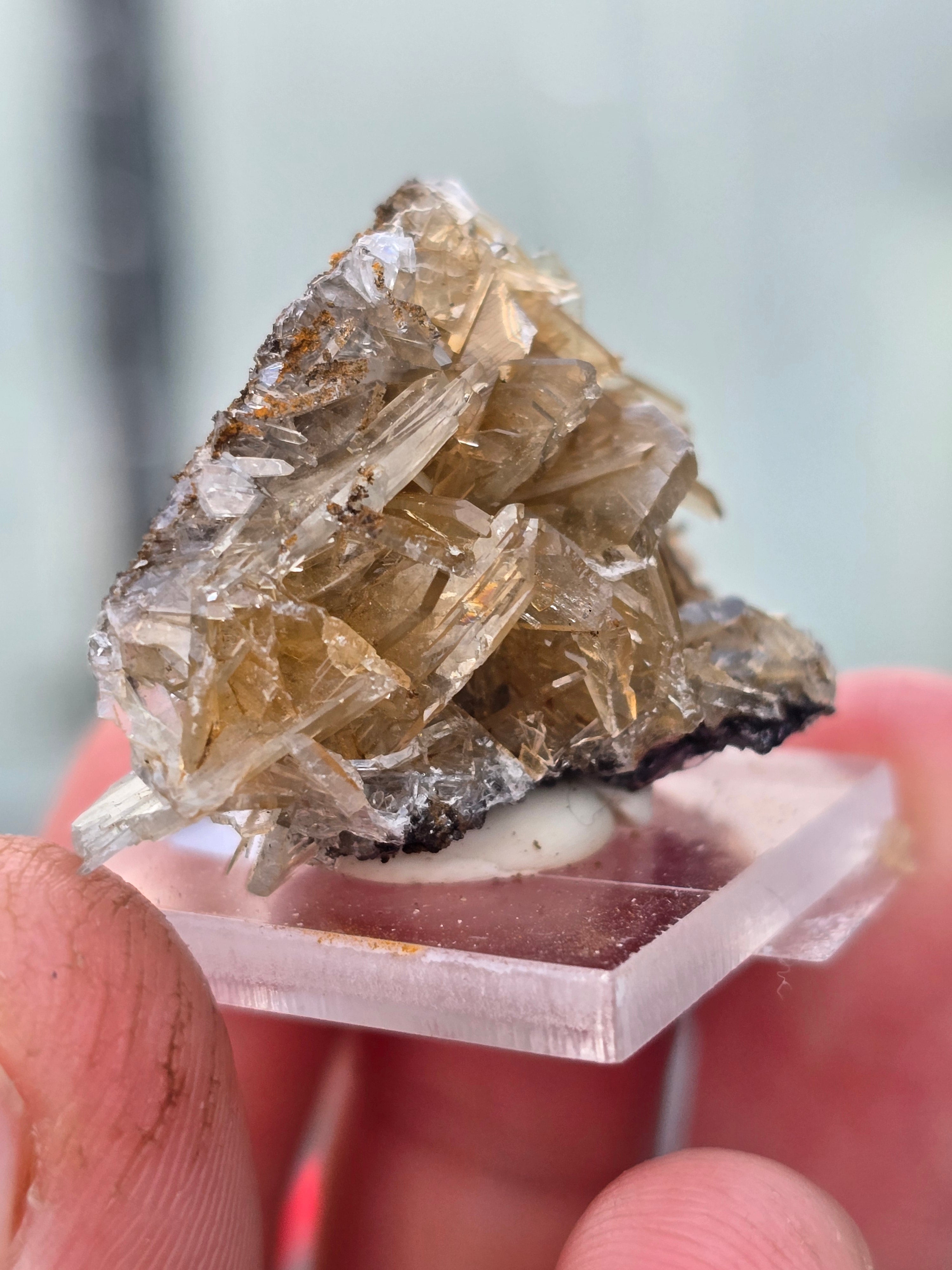 Golden barite