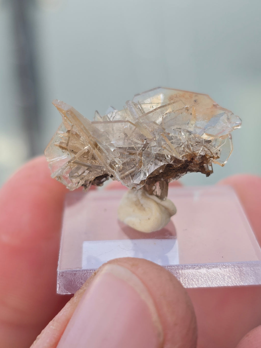 Golden barite